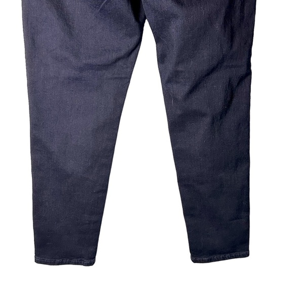 Universal Standard Seine Mid Rise Skinny Jeans Dark Indigo Size 12 - Picture 7 of 9